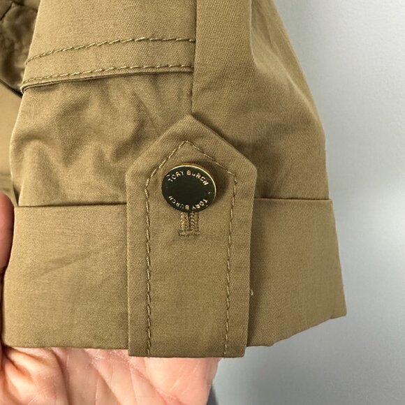 Nwot - Tory Burch - Khaki Shorts - Size 10 - Picture 6 of 9